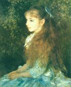 Photo of painting Mlle. Irene Cahen d'Anvers. Pierre-Auguste Renoir
